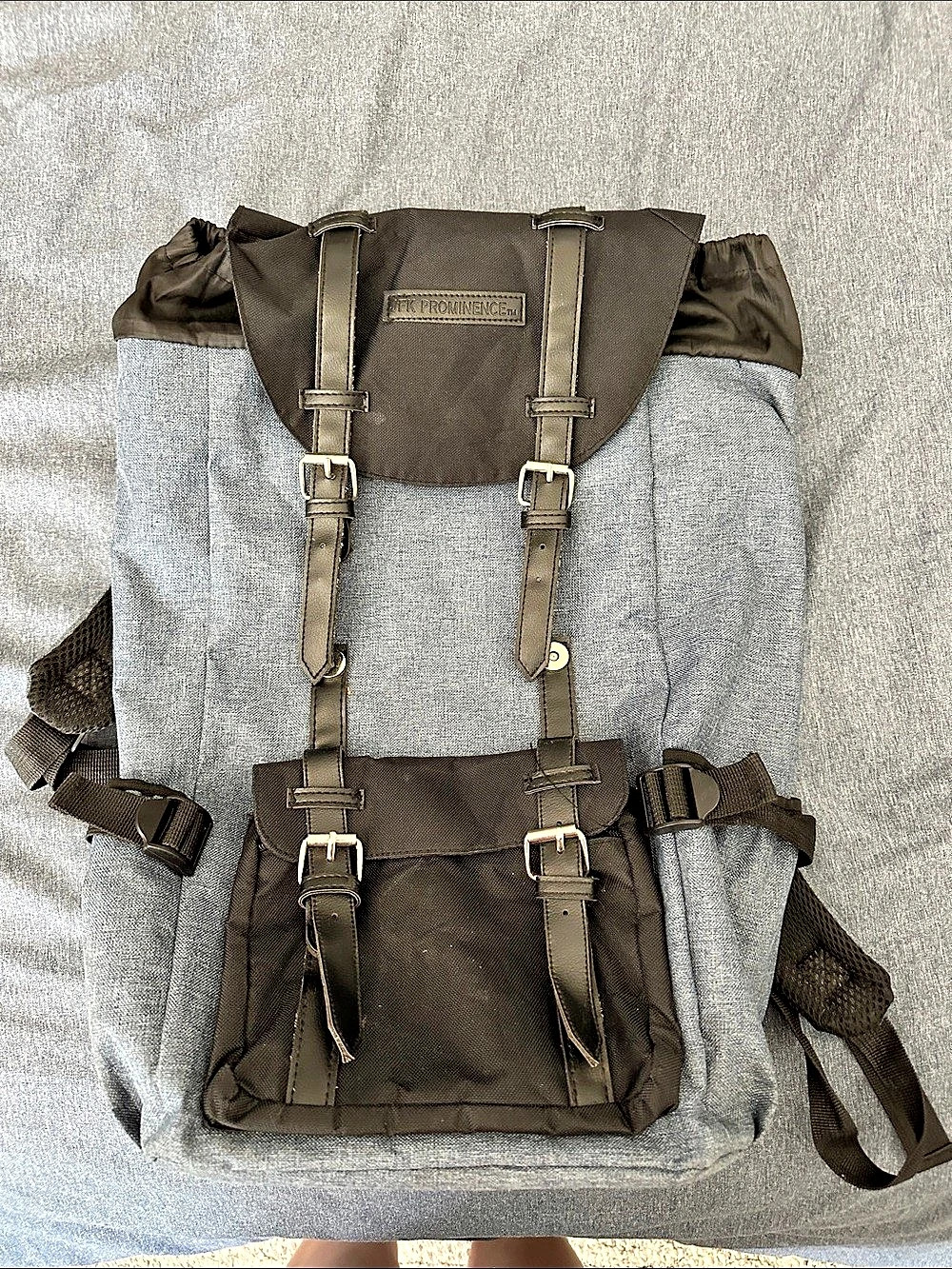 The JFK Prominence Backpack Blue & Black